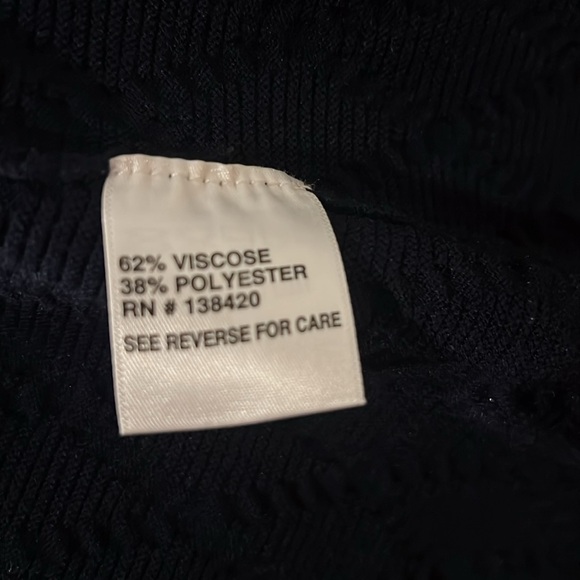 Nwt carlisle New York button front knit sweater size small - Picture 6 of 6